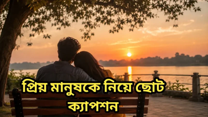 প্রিয় মানুষকে নিয়ে ছোট ক্যাপশন