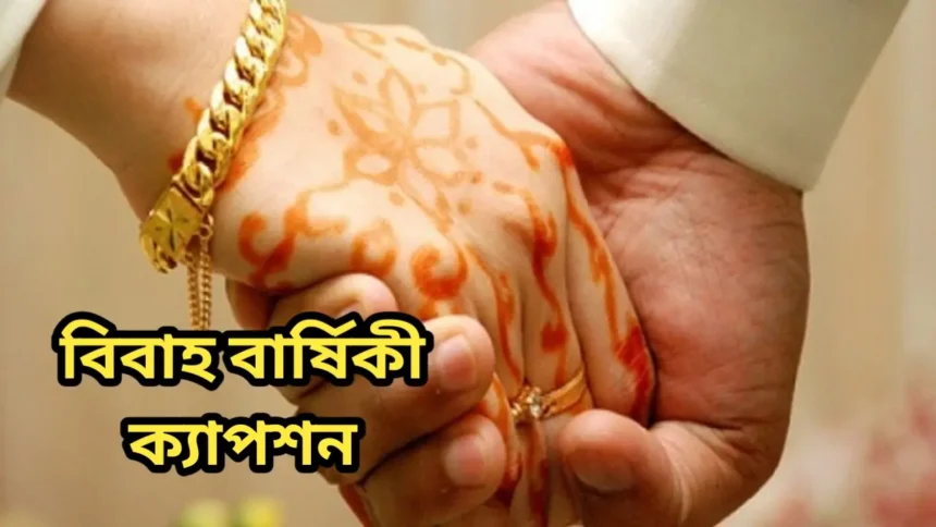 বিবাহ বার্ষিকী ক্যাপশন