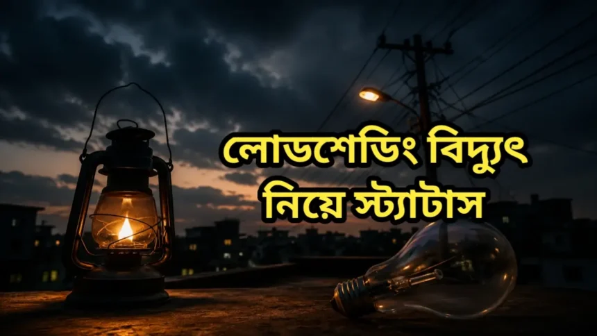 লোডশেডিং বিদ্যুৎ নিয়ে স্ট্যাটাস
