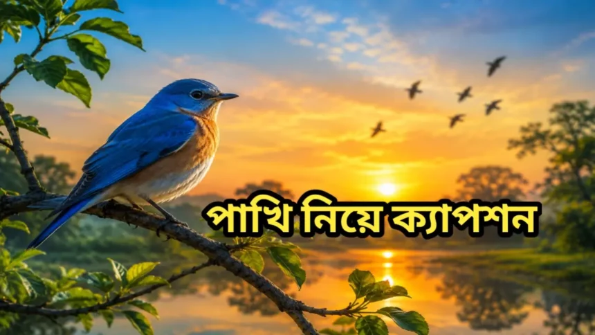 পাখি নিয়ে ক্যাপশন